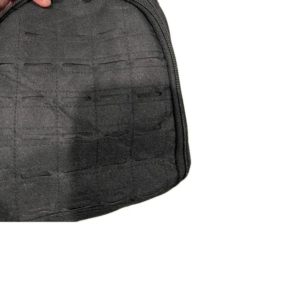 XL Tactical Canvas Black Duffel 22